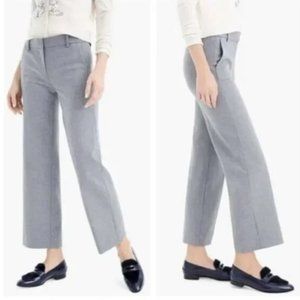J. Crew 365 Wide-Leg Pant Heather Grey - Size 12P